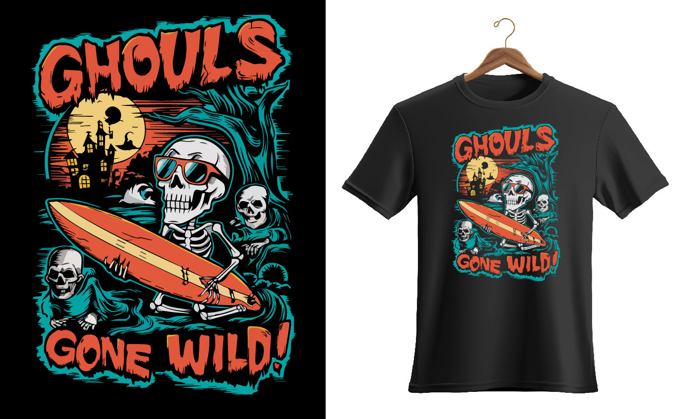 Chouls gone wild Skeletons Halloween