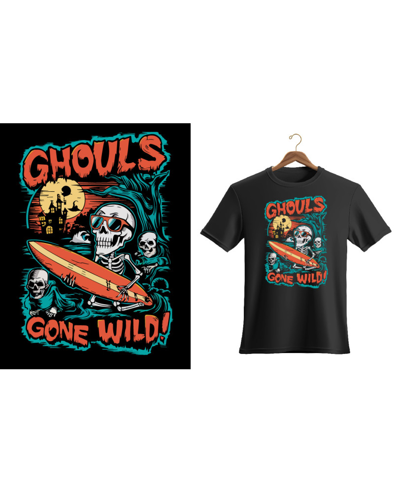 Chouls gone wild Skeletons Halloween